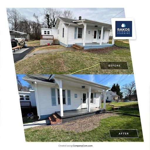 Concrete Cleaning for Rakos Exterior Cleaning in Lynchburg, VA