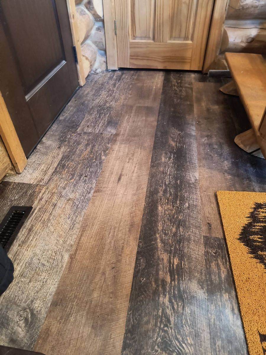 Hardwood Floor Installation for Quality Floor Covering, LLC in St. Cloud, MN