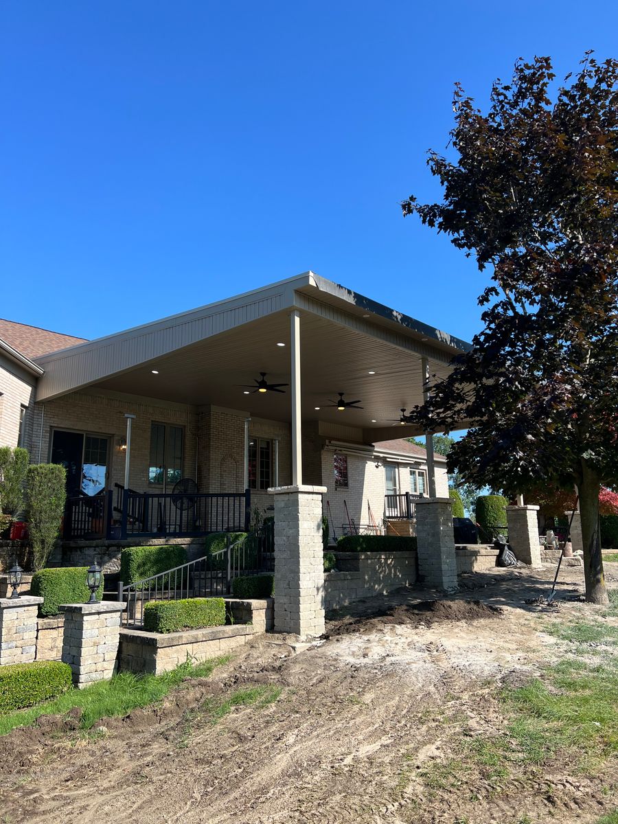 Patio Design & Installation for Big Country Construction LLC in Sterling Heights, Michigan
