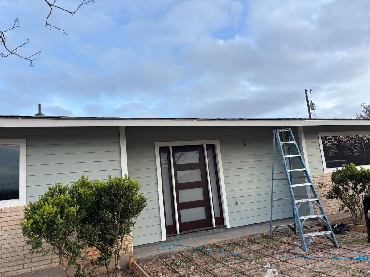 Siding Replacement for CVA Siding and Paint in Austin, TX