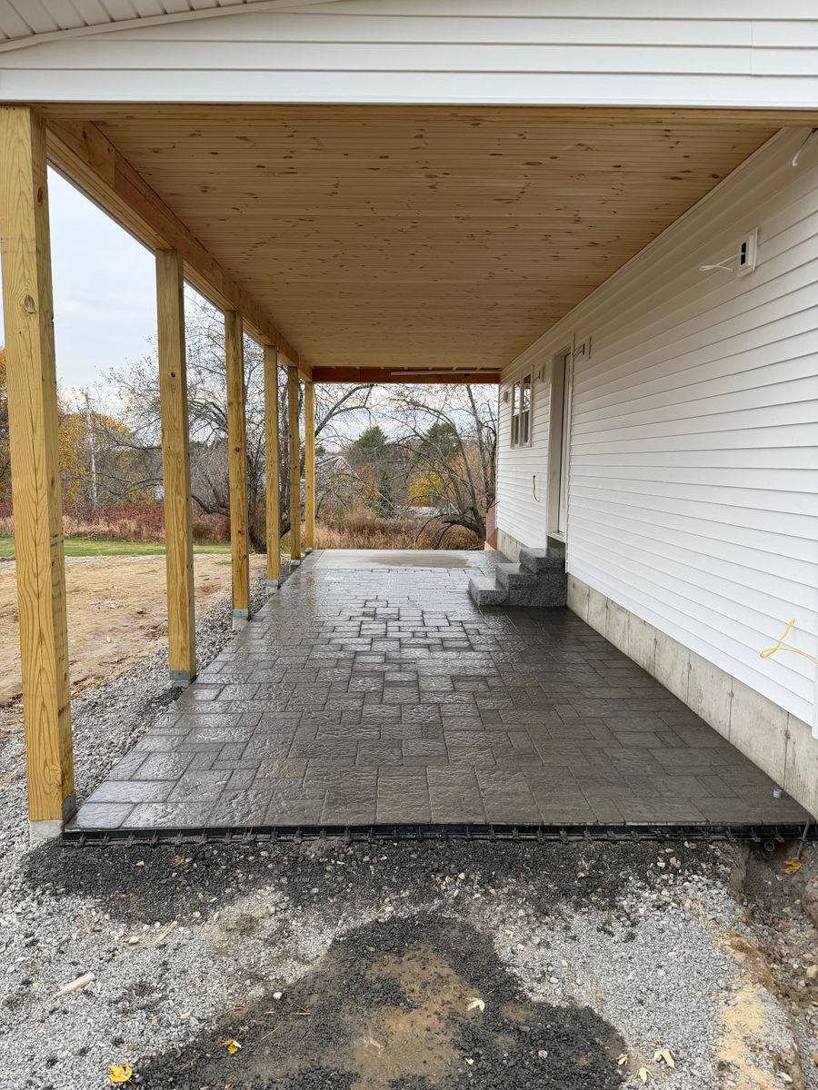 Concrete Repair for Alderman's Masonry and Construction LLC in Windham, ME