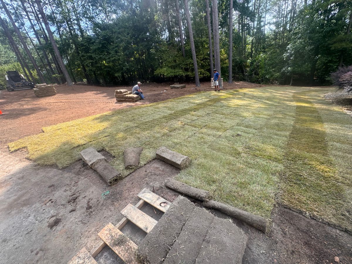 Leveling for Veteran Land Management in Greenwood, SC