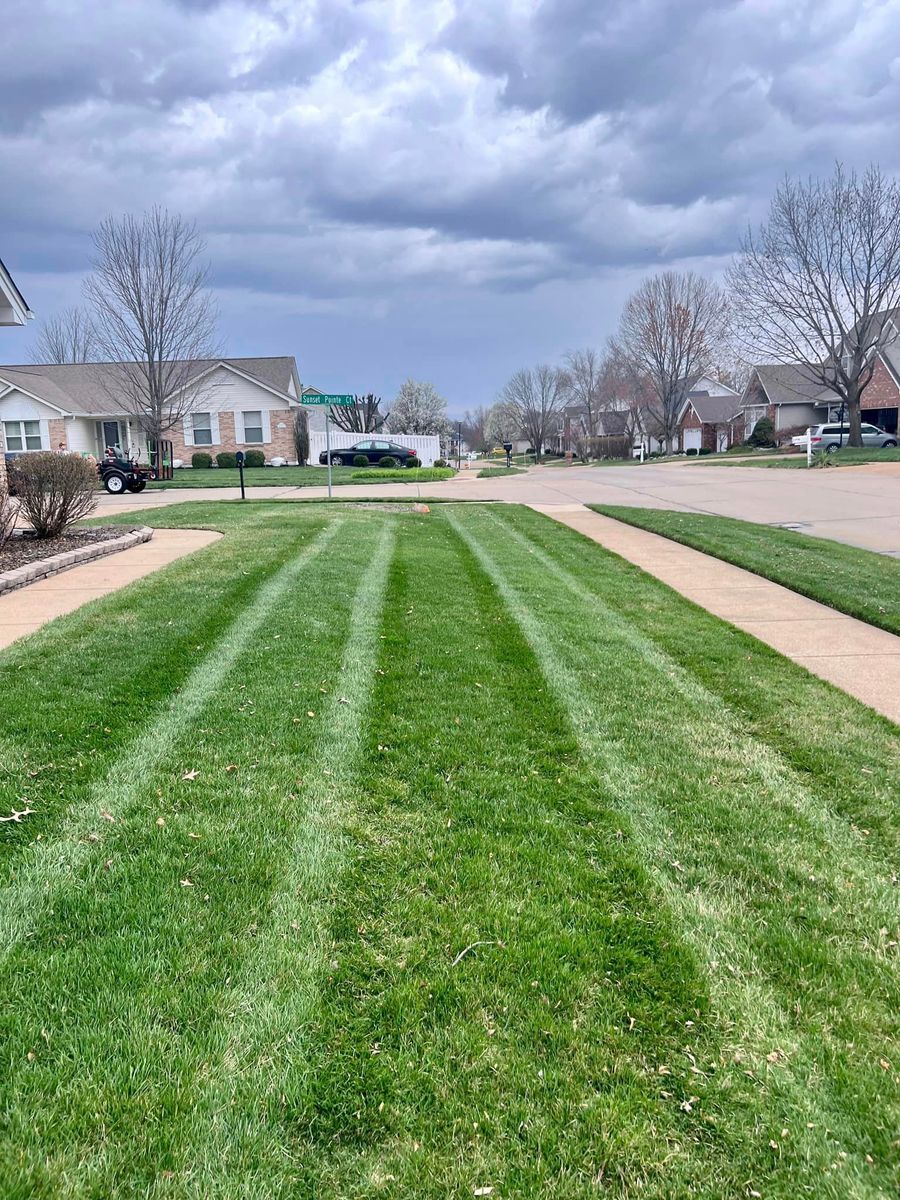 Lawn Aeration for Green Sweep Lawn and Landscape in Eureka, MO