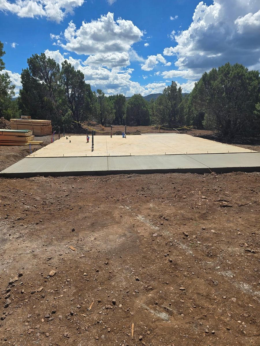 Concrete Foundations for Diamond Dust Concrete in Show Low, AZ