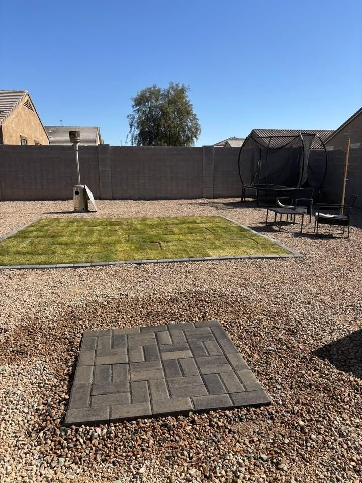 Mowing for Good Hands Landscape in Maricopa, AZ