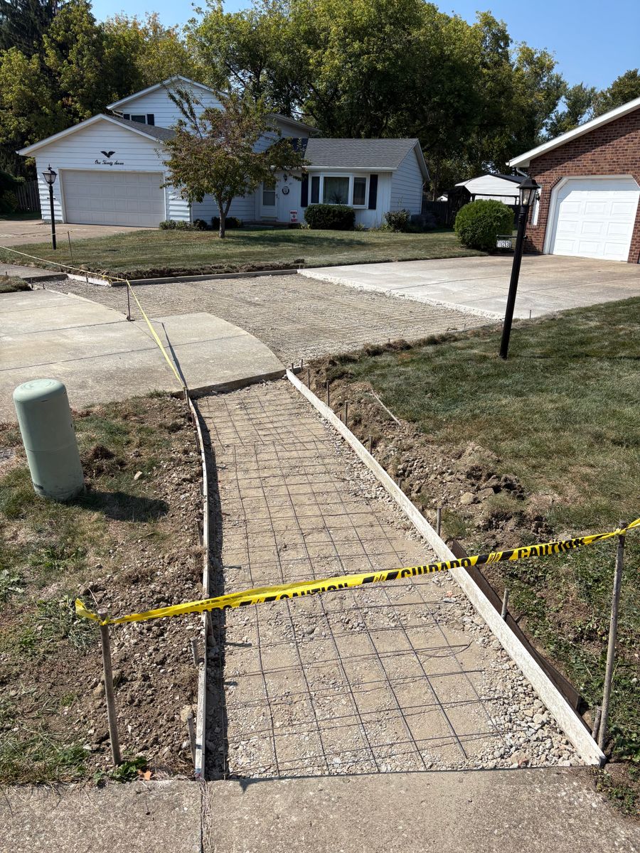 Concrete Slab Construction for Concrete Pros, LLC in Lorain, OH