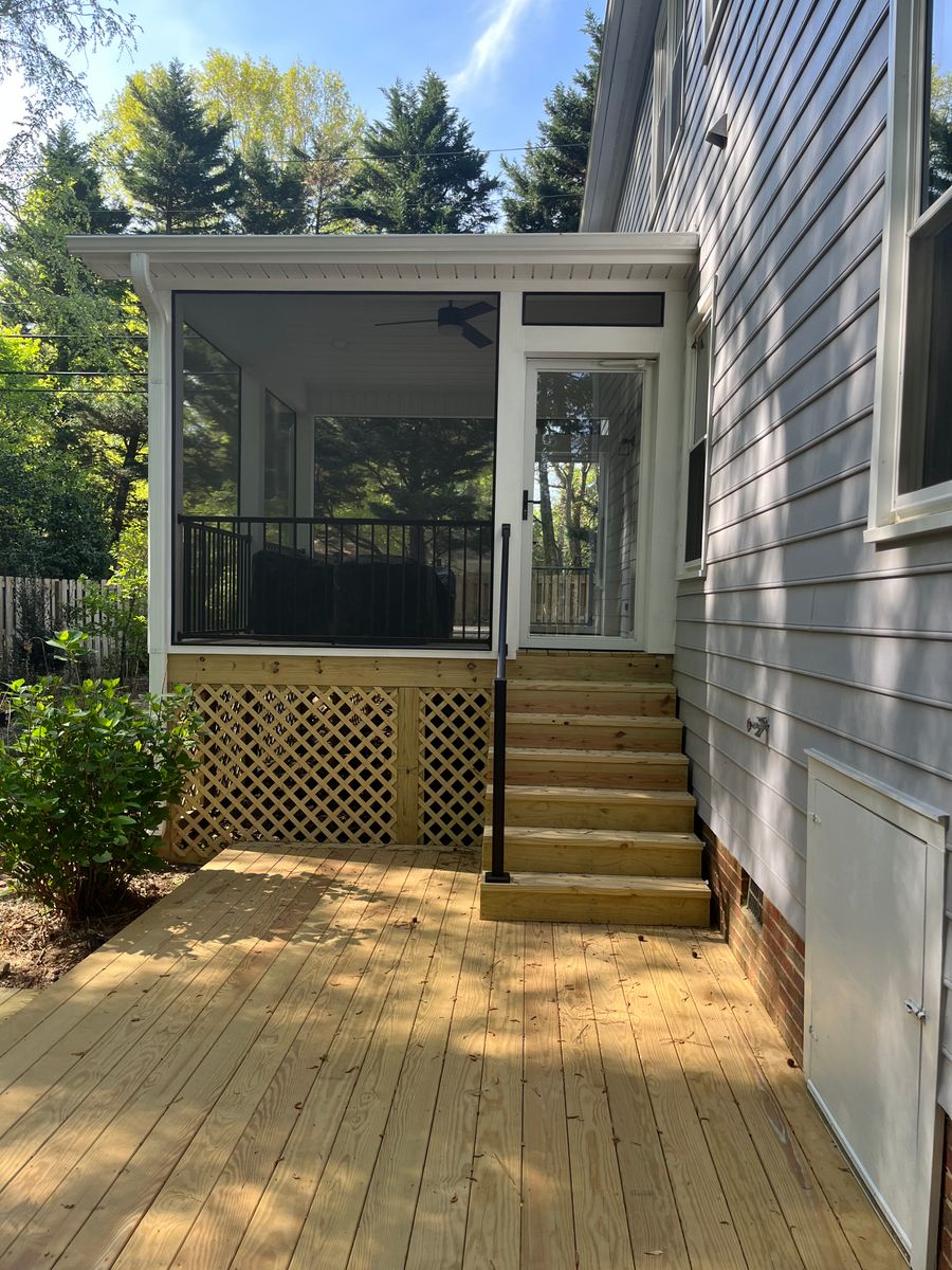 3 Season Rooms for Hughes Builders LLC in Greensboro, NC