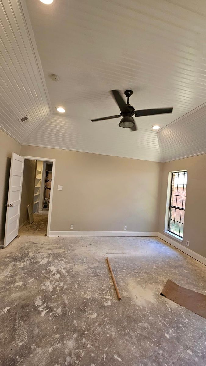 Painting and Drywall for Sylvester Construction in Flower Mound, TX