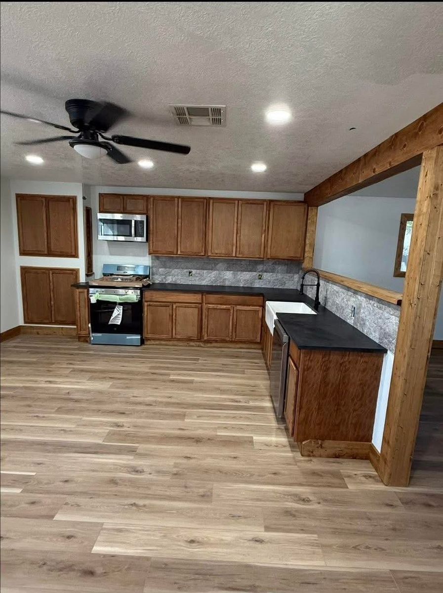 Carpentry for Gordon’s Construction and Remodeling Group in Houston, TX