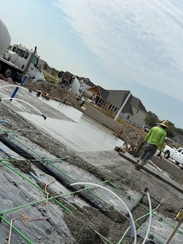 Sidewalk Installation for Vibrant Construction in Boerne, TX