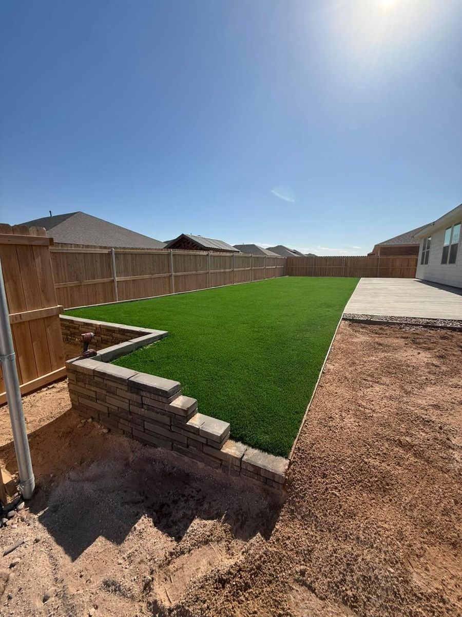 Retaining Walls  for AMV Outdoor Solutions  in Midland County, TX