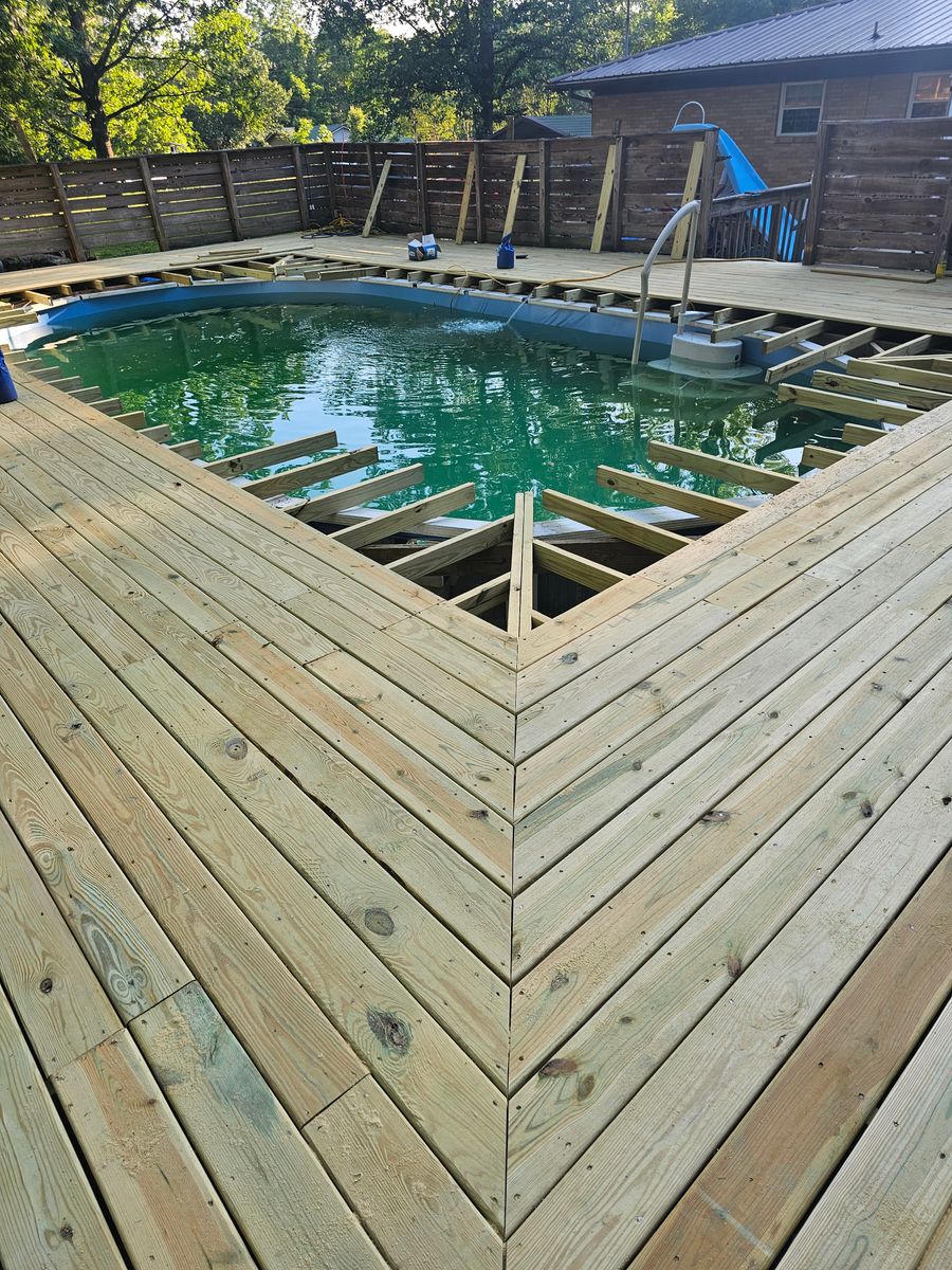 Decking for A&D Home Improvements in Cleveland, TN