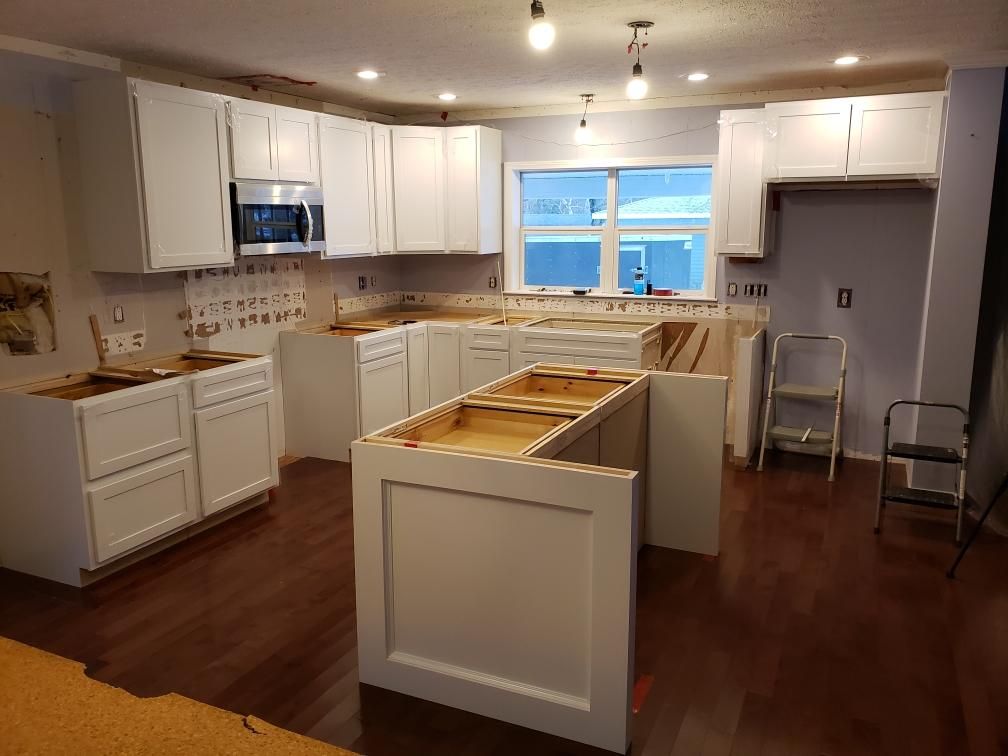 Kitchen Renovation for Kearns Construction in Cadillac, MI