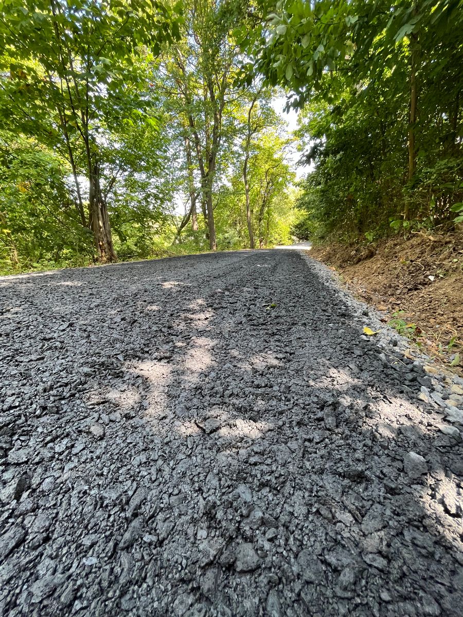 Driveway Construction for Schrock’s Land Management in Northern Virginia, Shenandoah Valley, VA