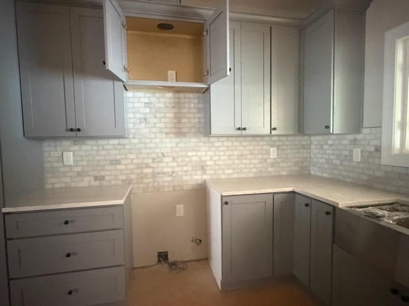 Cabinet Refinishing for Servicolor Painting in Macon, GA