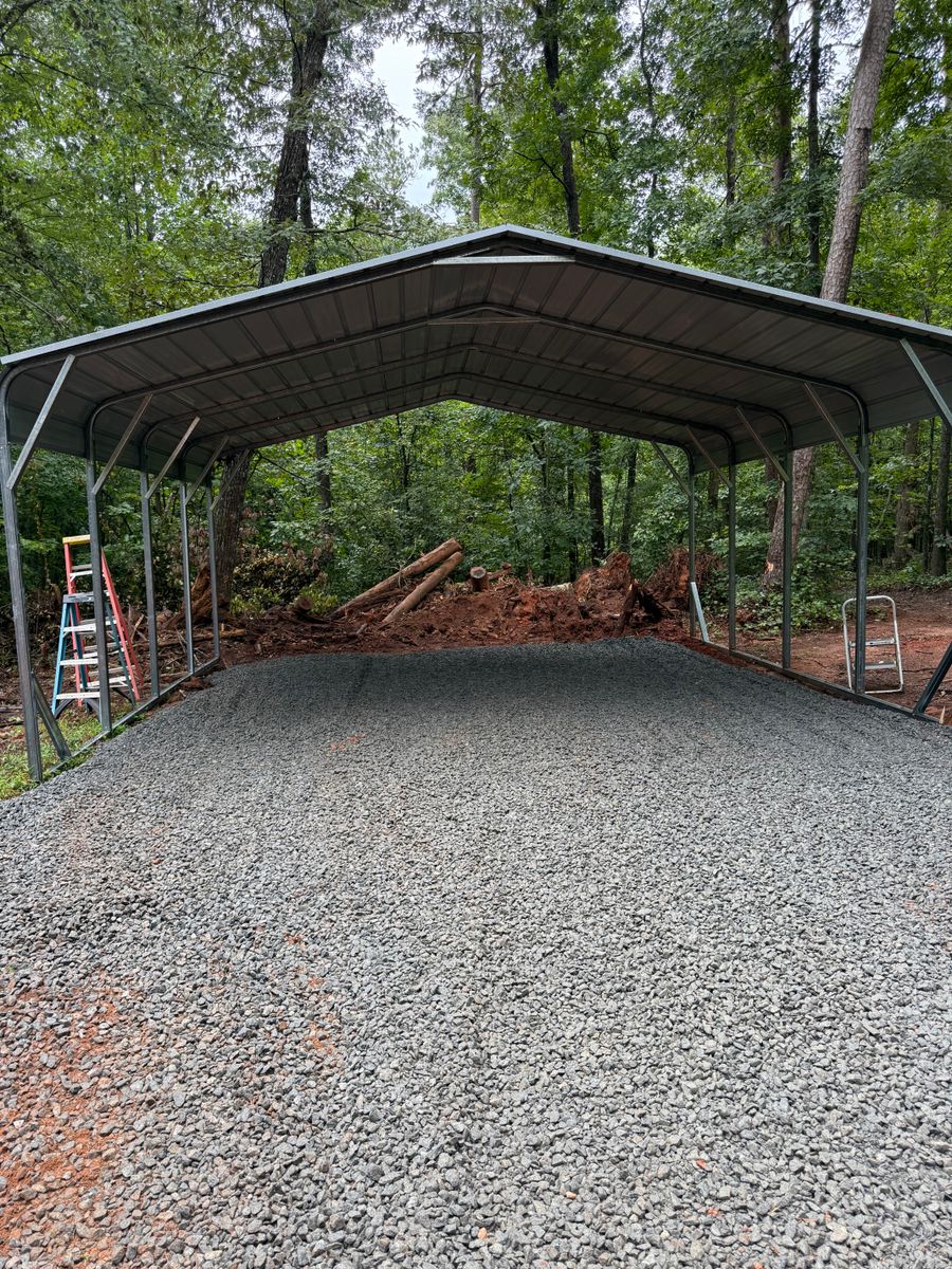 Gravel Services for T Crane Grading LLC in Clarkesville, GA