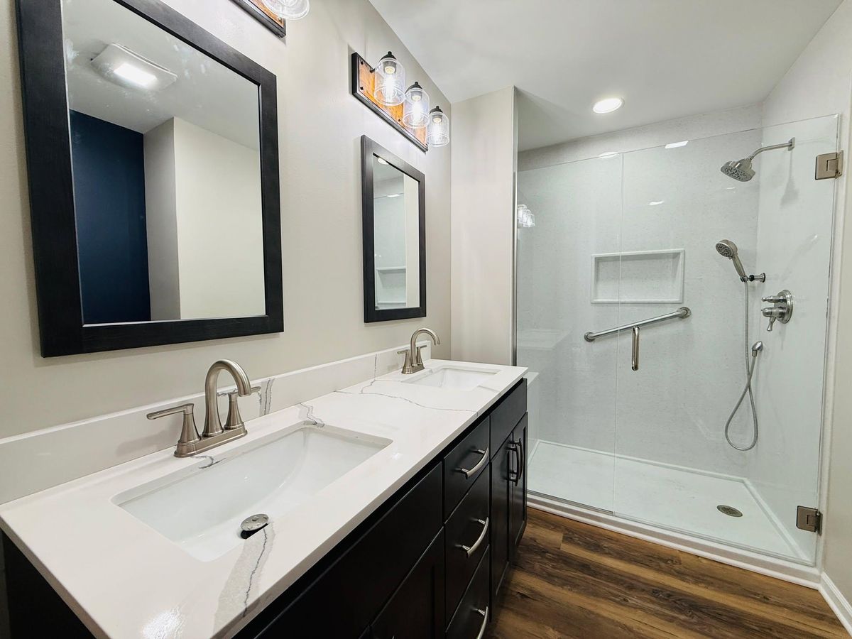 Bathroom Renovation for Crafted Construction in Northwest , Indiana