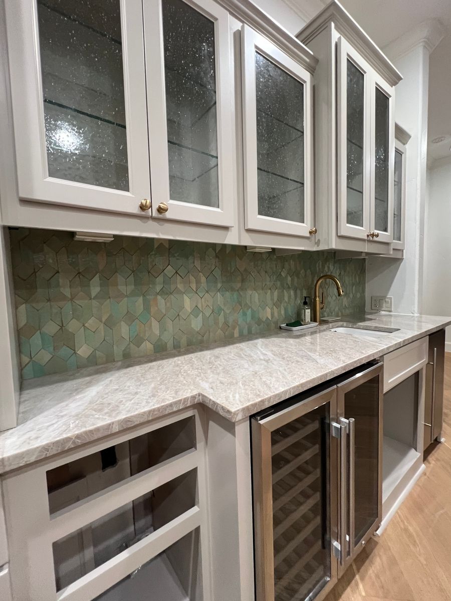 Kitchen for Guadalupe Tile Company in New Braunfels, TX