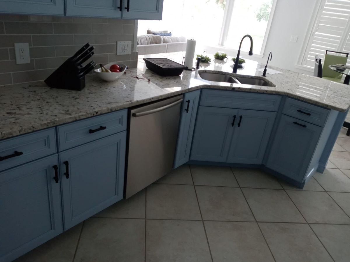 Kitchen and Cabinet Refinishing for Johns Surfside Painting in Palm Coast, FL
