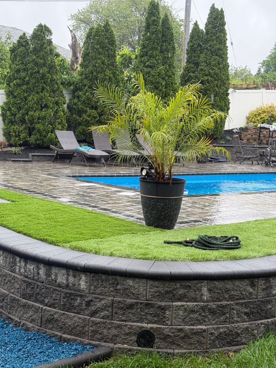 Landscape Installation for RDR Landscaping in Baltimore, MD