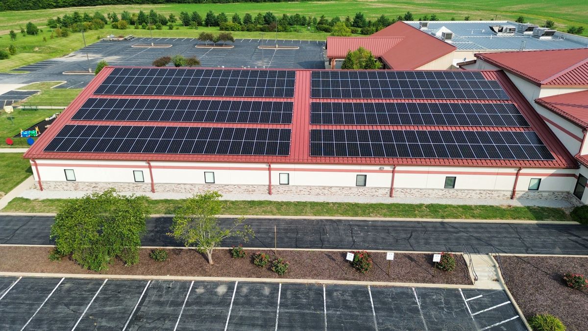 Commercial Installation for LMD Solar, LLC in Hillsboro, IL