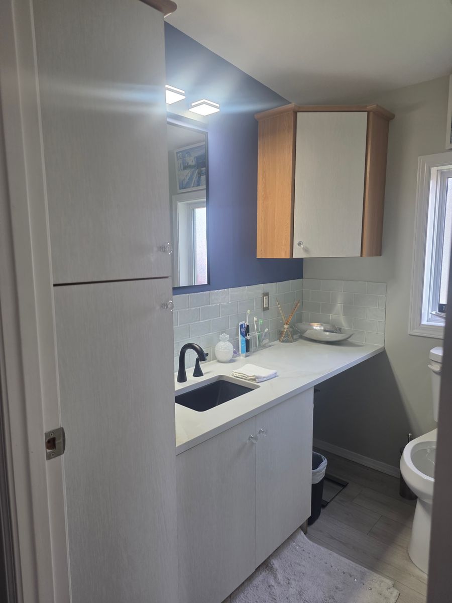 Bathroom Renovation for Skywalker Contracting Inc.  in Red Deer, Alberta