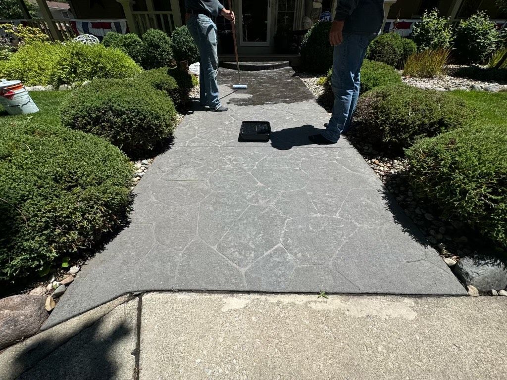 Concrete Renewal for Curb Concepts Plus in Granger, IN