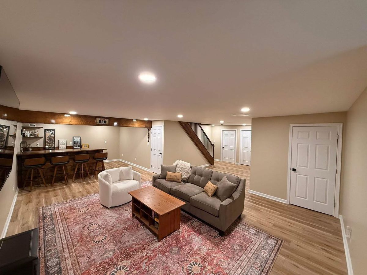 Finished Basement for Doxa Construction Inc. in Royersford, PA