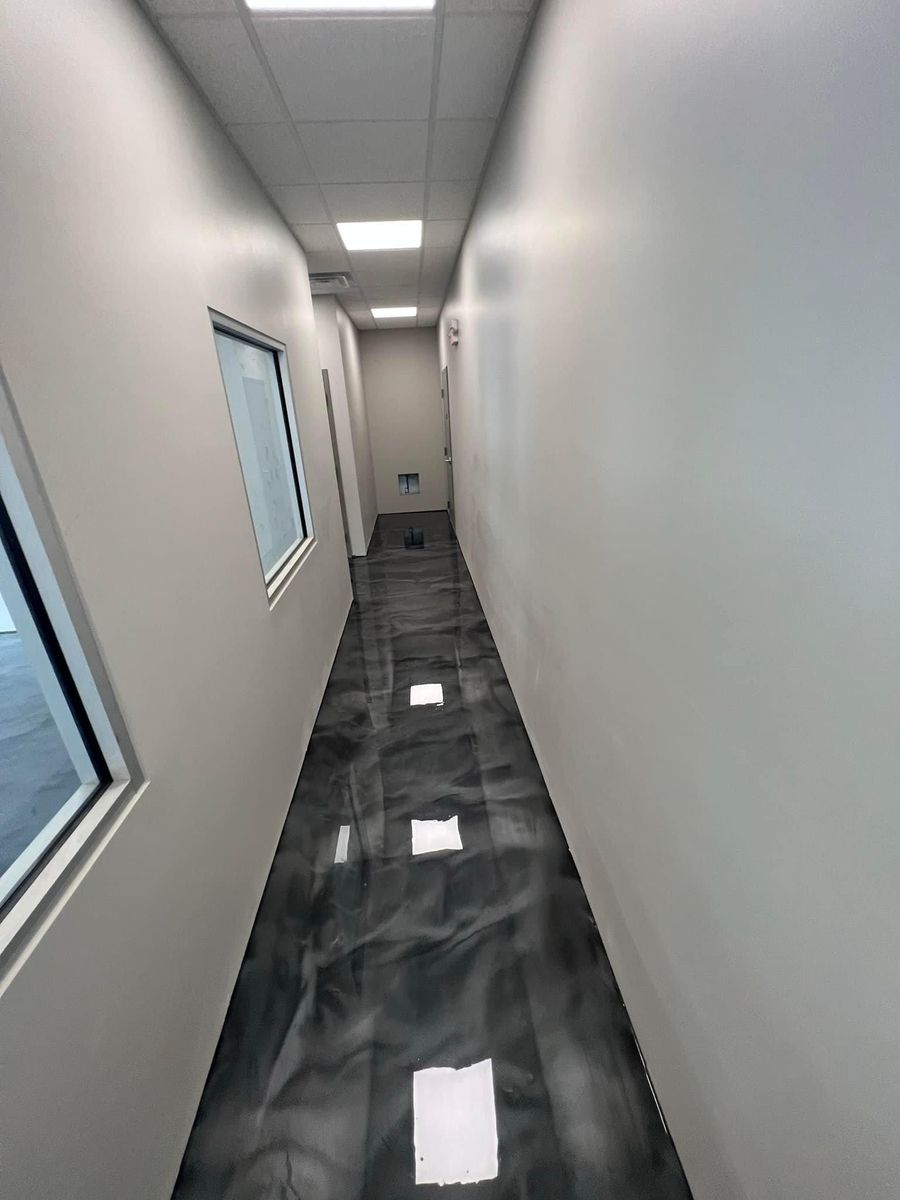 Concrete Resurfacing for Texas Curb N Borders in Houston, TX