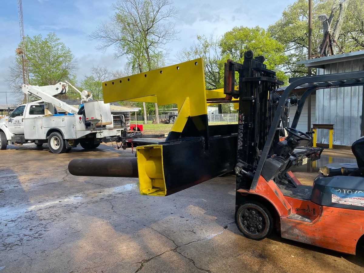 Equipment Welding for K & S Welding and Construction in Memphis, Tennessee