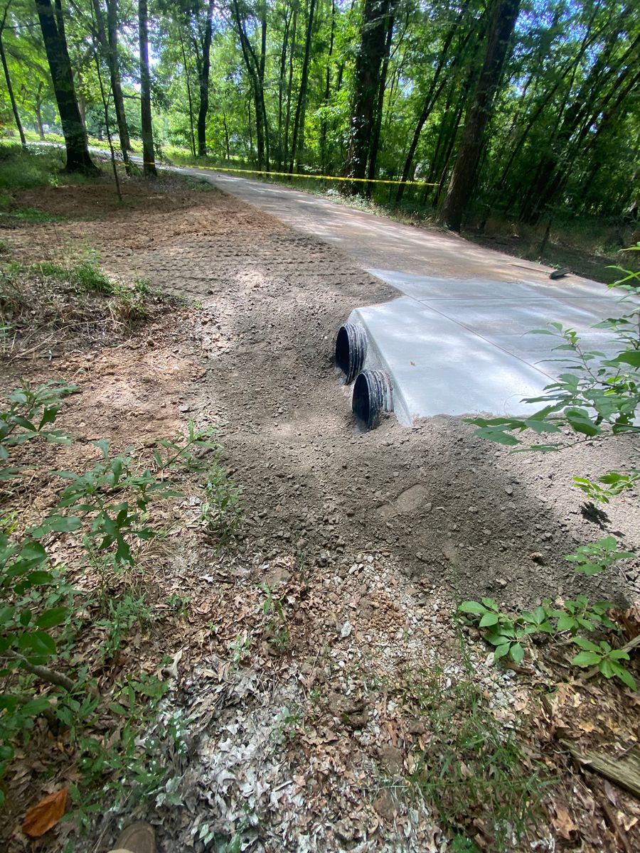 Culverts for Daniel's Dumpsters & Land Improvements in Monroe, LA