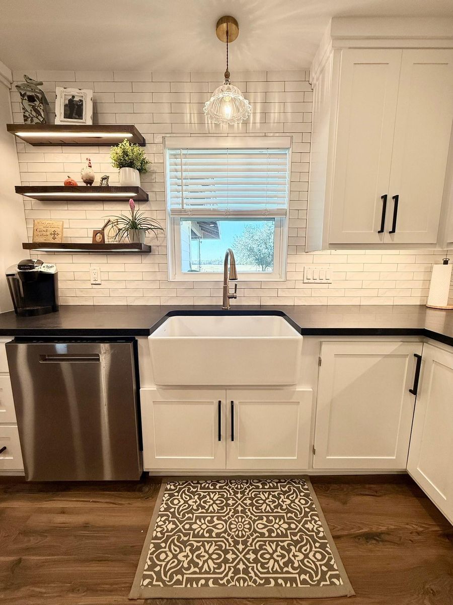 Kitchen Renovation for Maverick Construction & Design in Caldwell,, TX