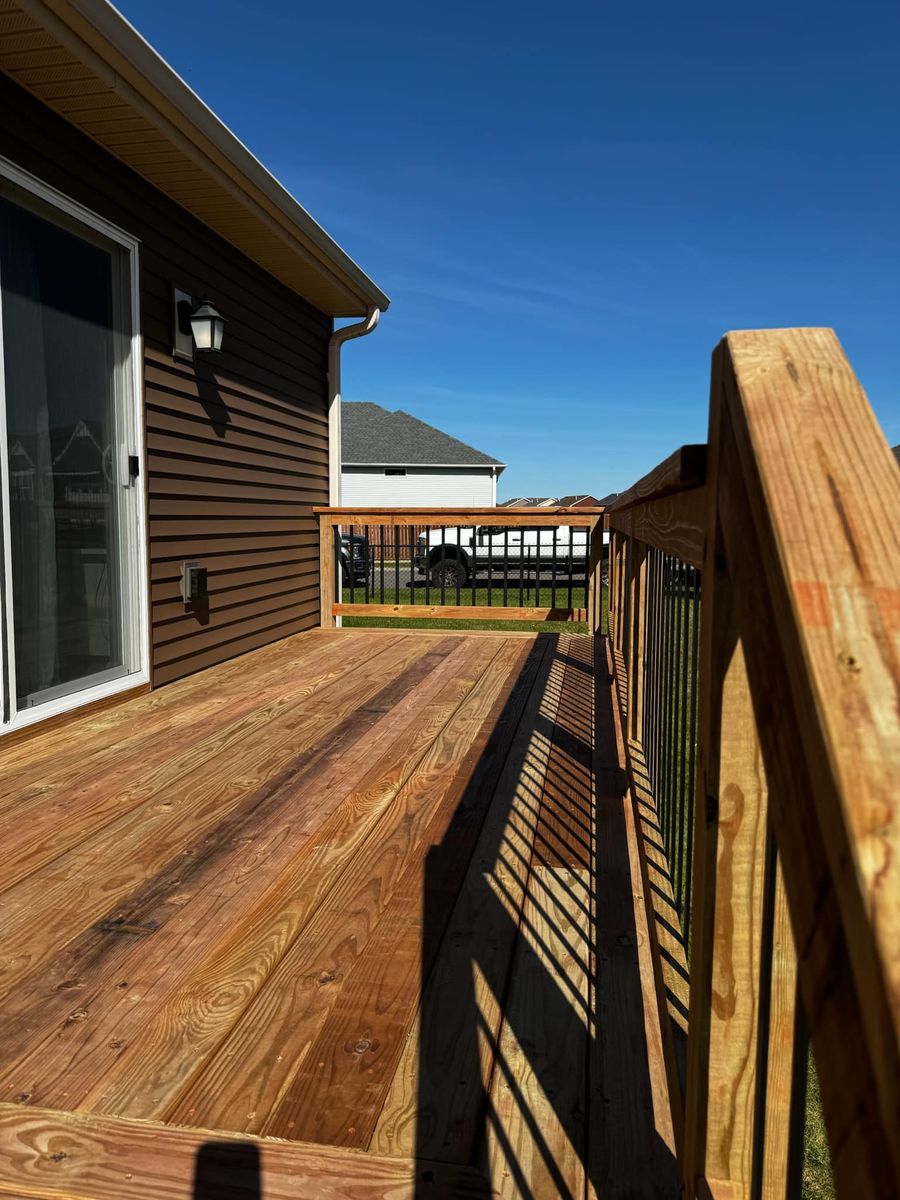 Deck & Patio Installation for Williams Construction in Anoka, MN