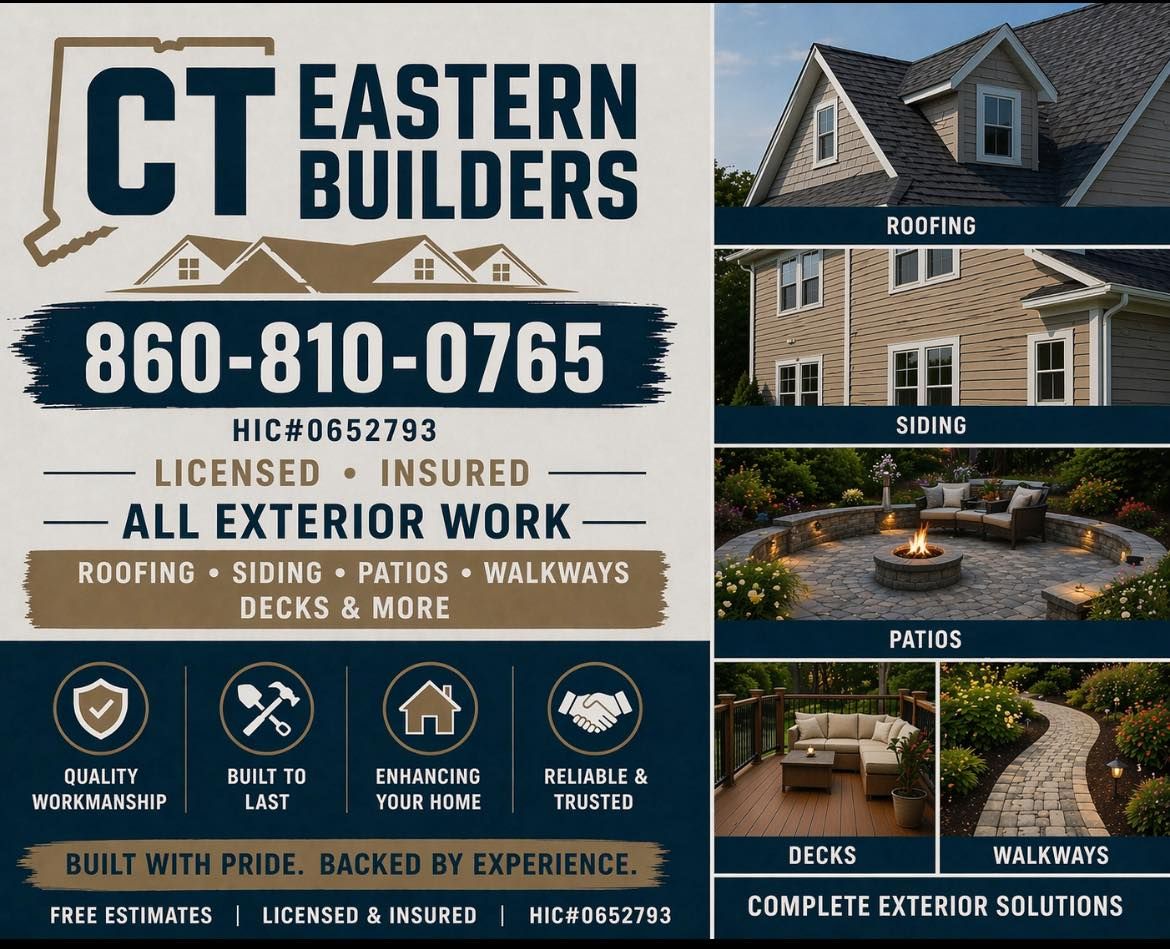 Deck & Patio Installations for CT Eastern Builders in Stafford, CT