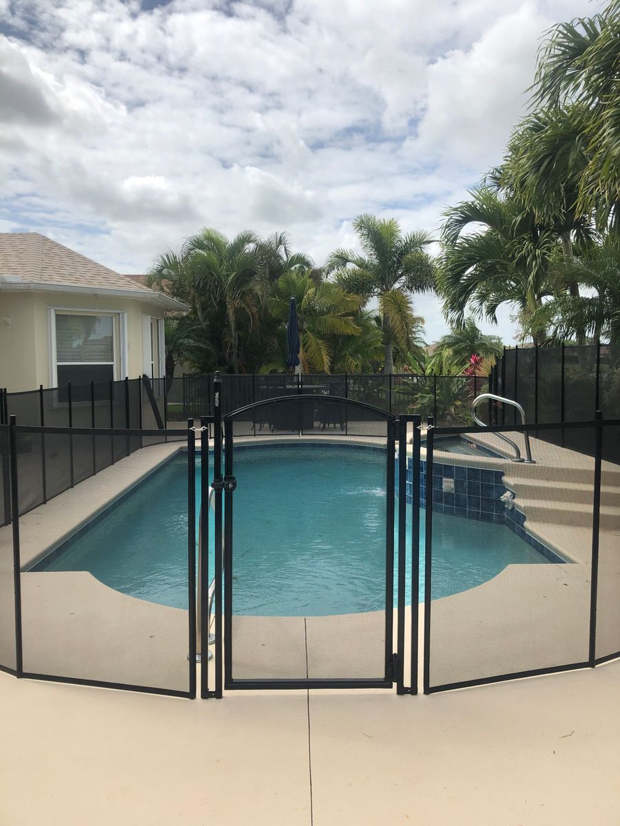 Arch Style Pool Gate