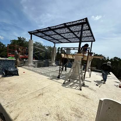 Pergolas for T&J Construction & Metalwork in Austin, TX