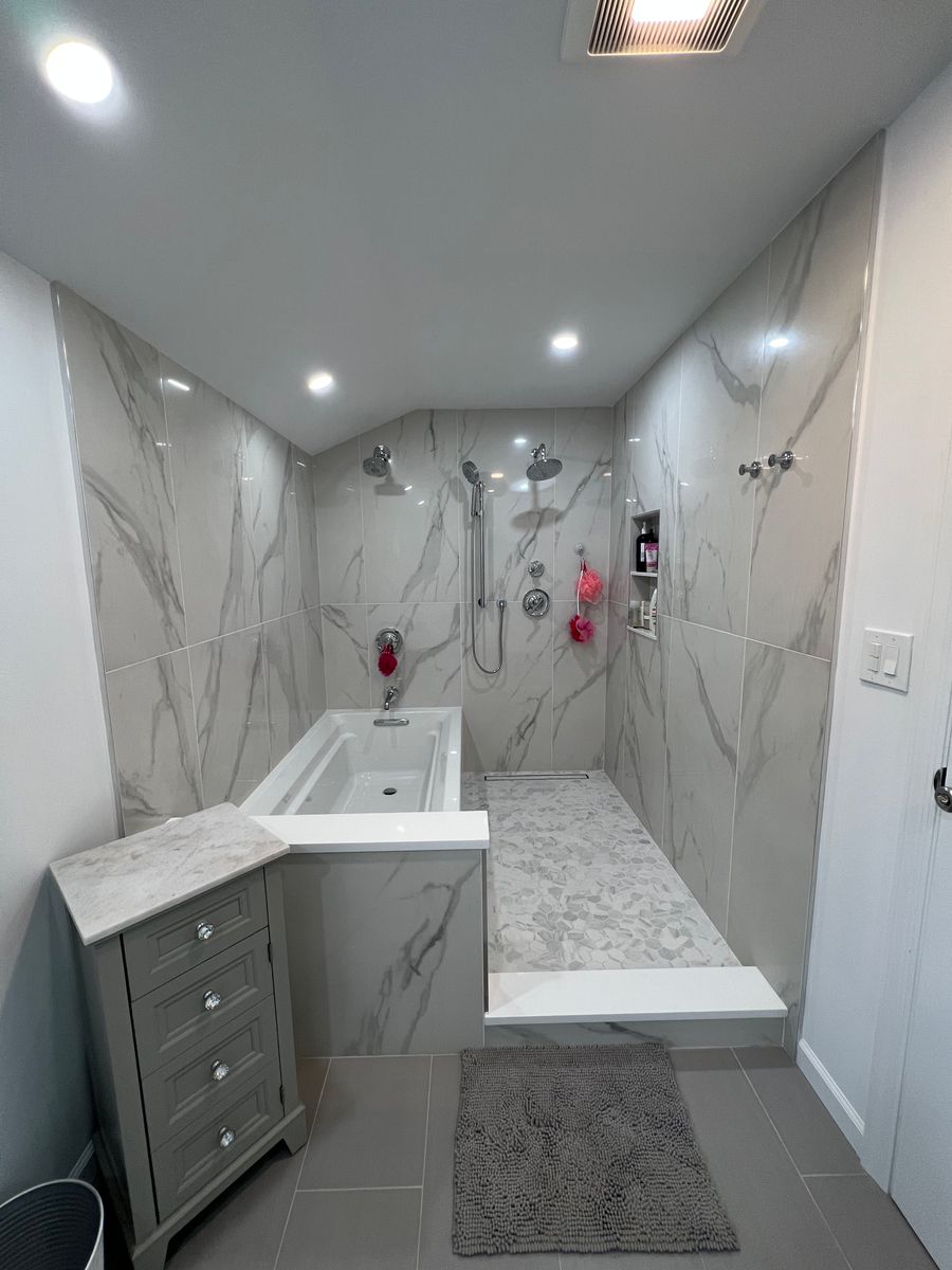 Bathroom Renovation for Made To Last Construction in Port Washington, NY