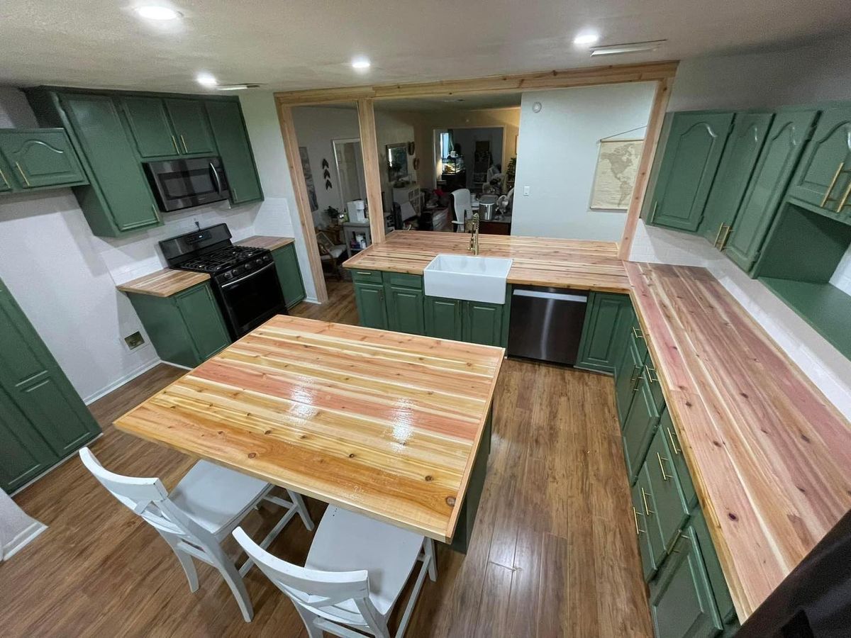 Carpentry for Gordon’s Construction and Remodeling Group in Houston, TX