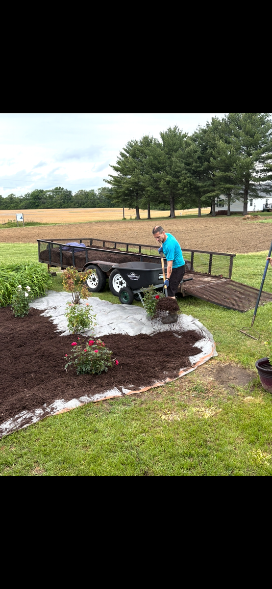 Mulch Installation for The Whole 9 Yards Landscape VA in Heathsville, VA