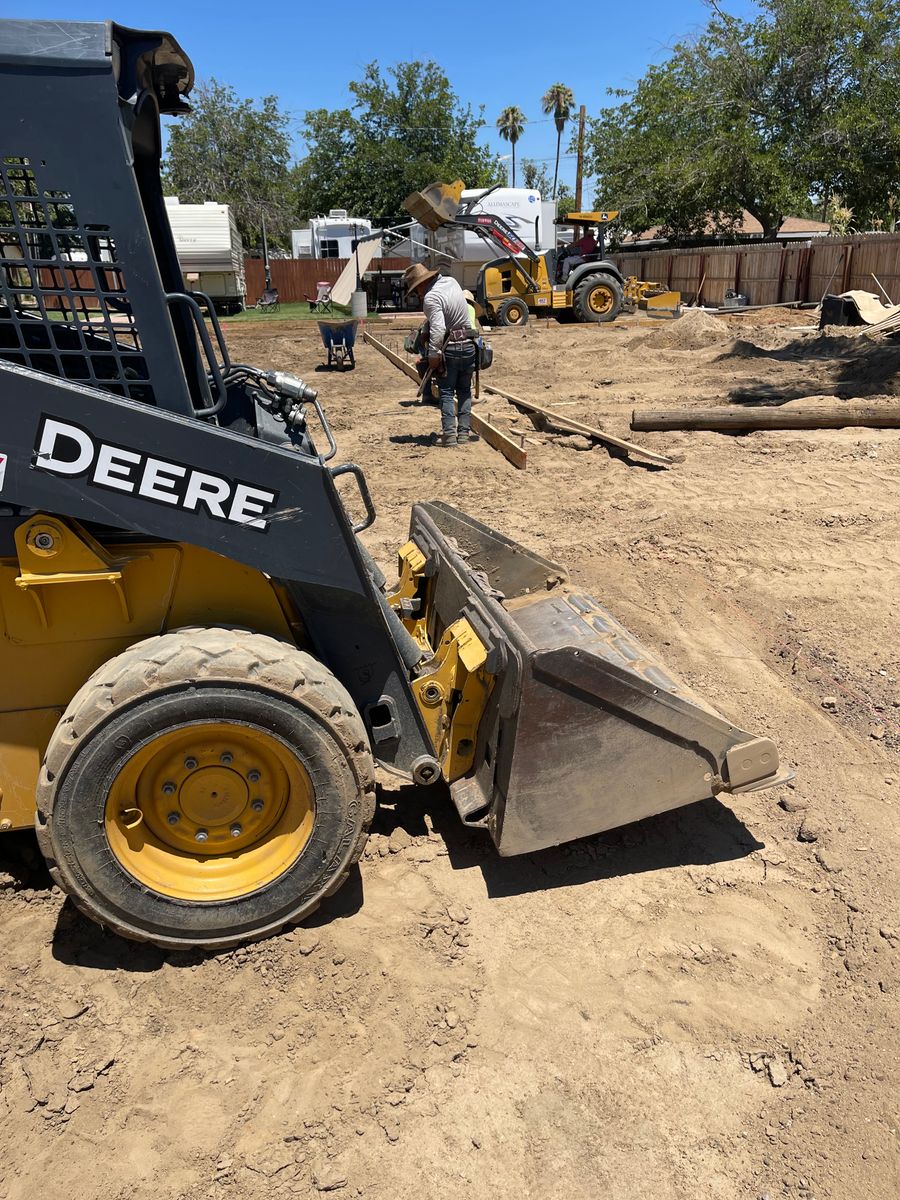 Demolition for Ryan Berrys Concrete Construction in Bakersfield, CA