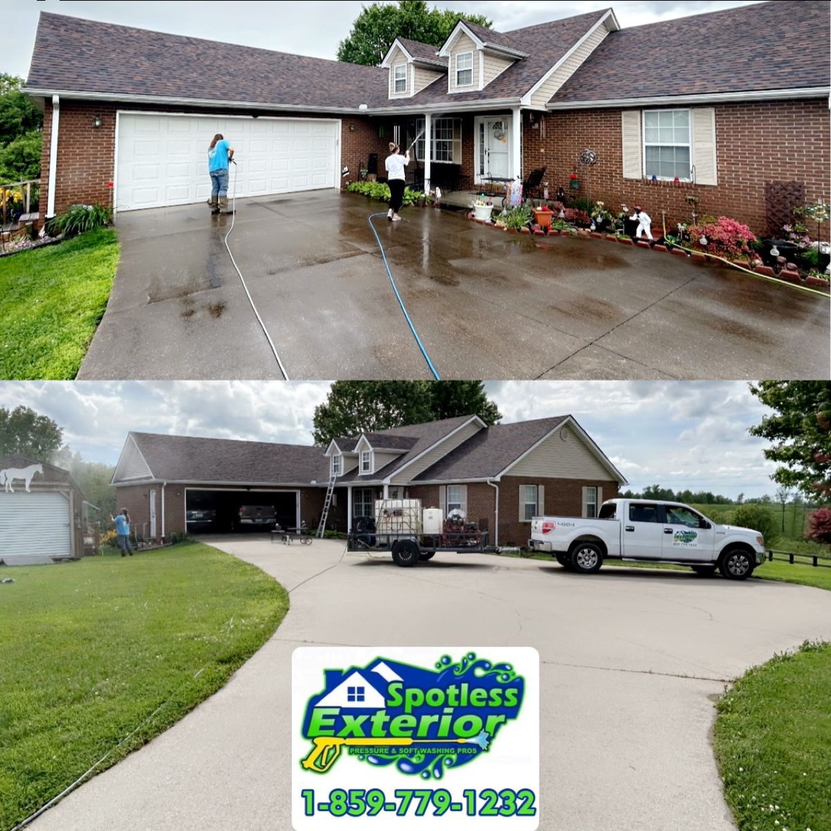 Driveway Wash for Spotless Exterior in Mt Vernon, KY