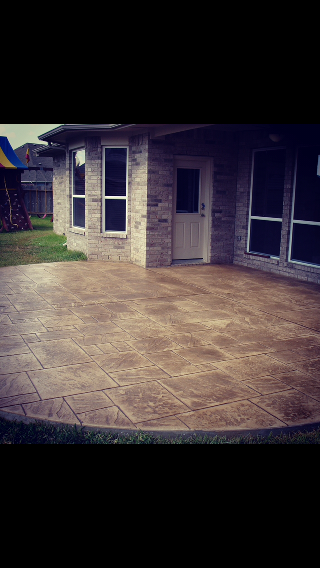 Concrete Resurfacing for Texas Curb N Borders in Houston, TX