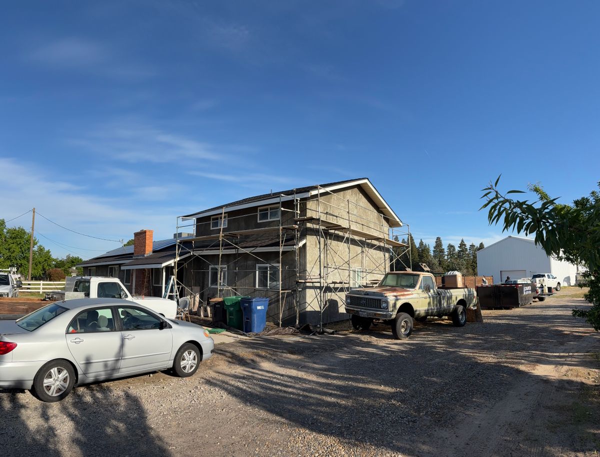 Framing for Albano's Construction Solutions in Gustine, CA