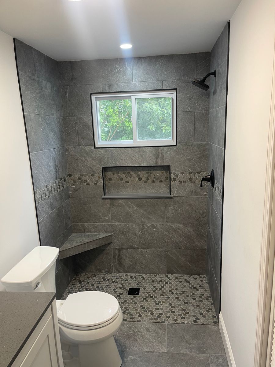 Bathroom Renovation for The Carpenter’s Touch in Fall River, MA