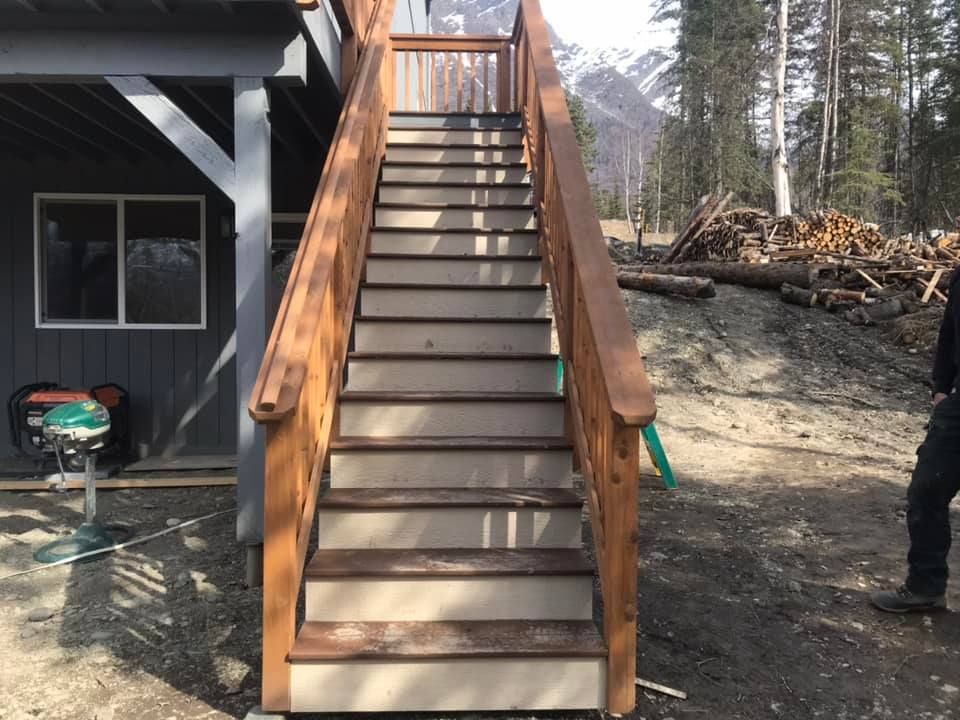 Deck & Patio Installation for Weston Construction in Peters Creek, AK