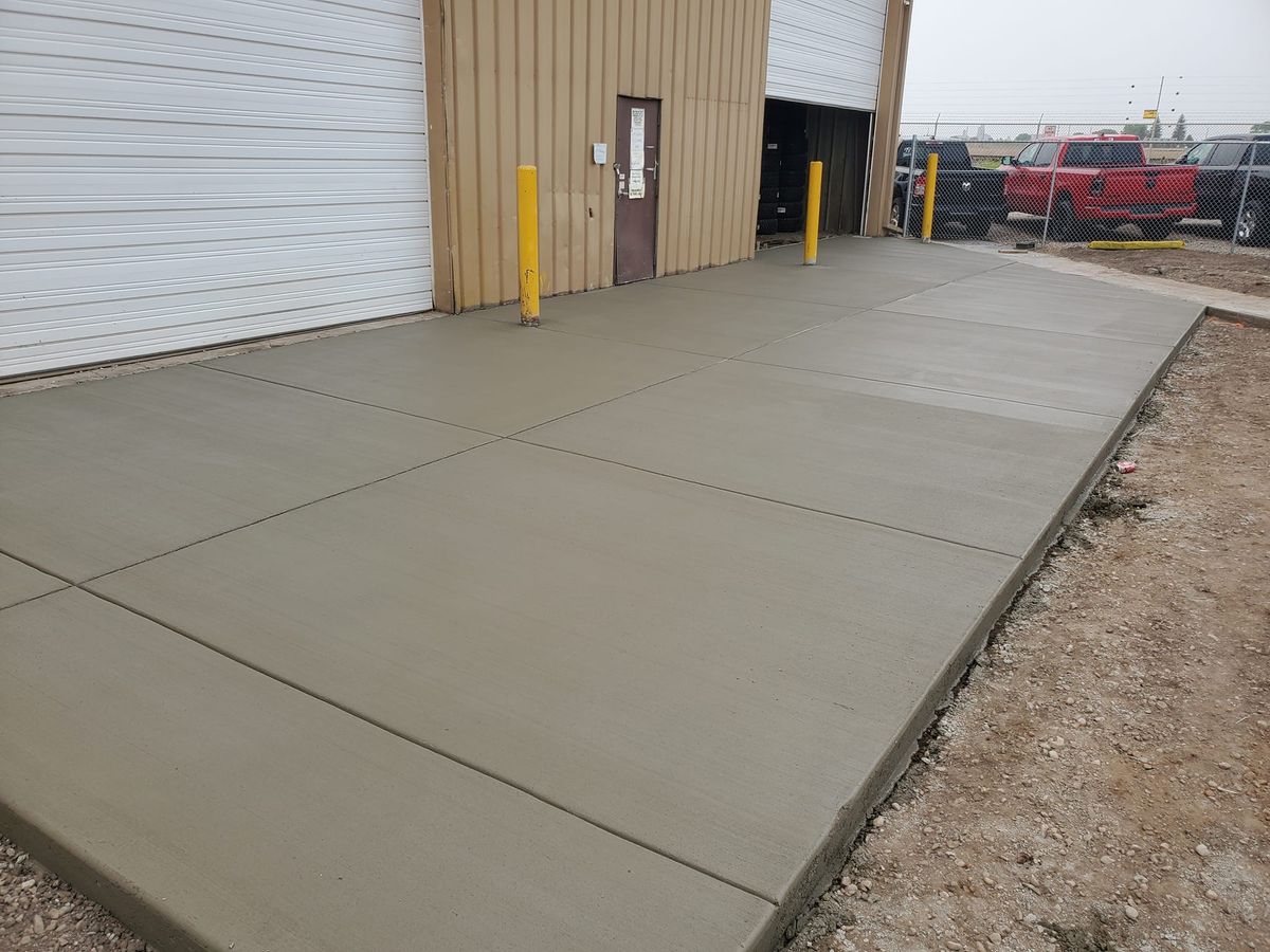 Concrete for Bazaldua Productions LLC. in Fort Collins, Colorado