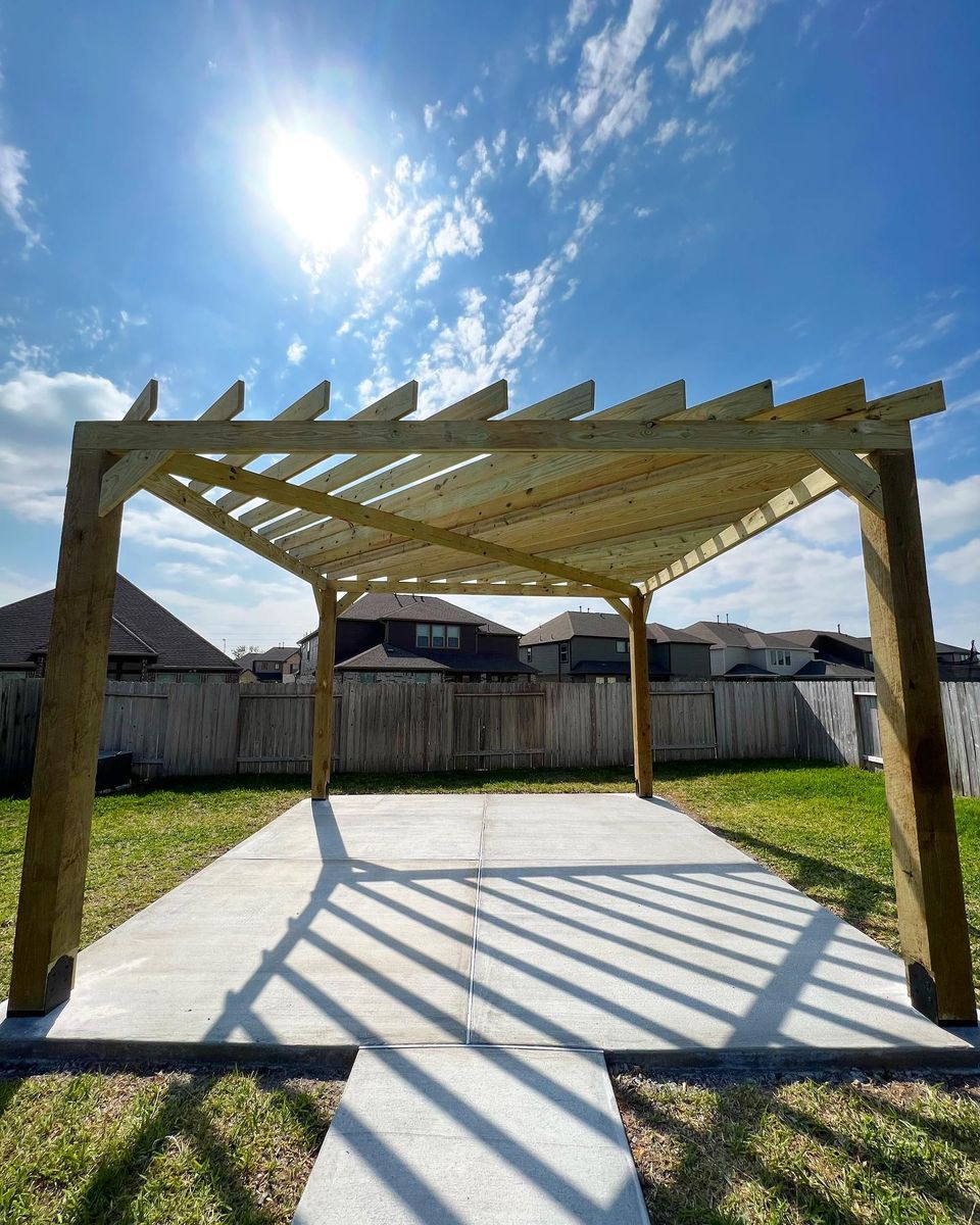 Deck & Patio Installation for Nailed It Construction and Developers in Richmond, TX