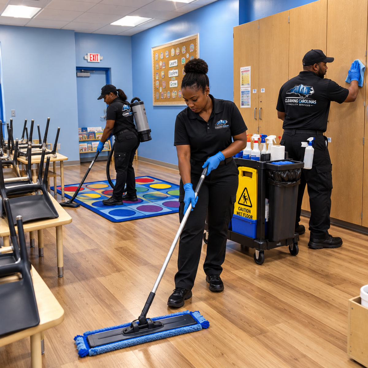 We Clean BUSINESSES! for Cleaning Carolina’s LLC in Greensboro, NC