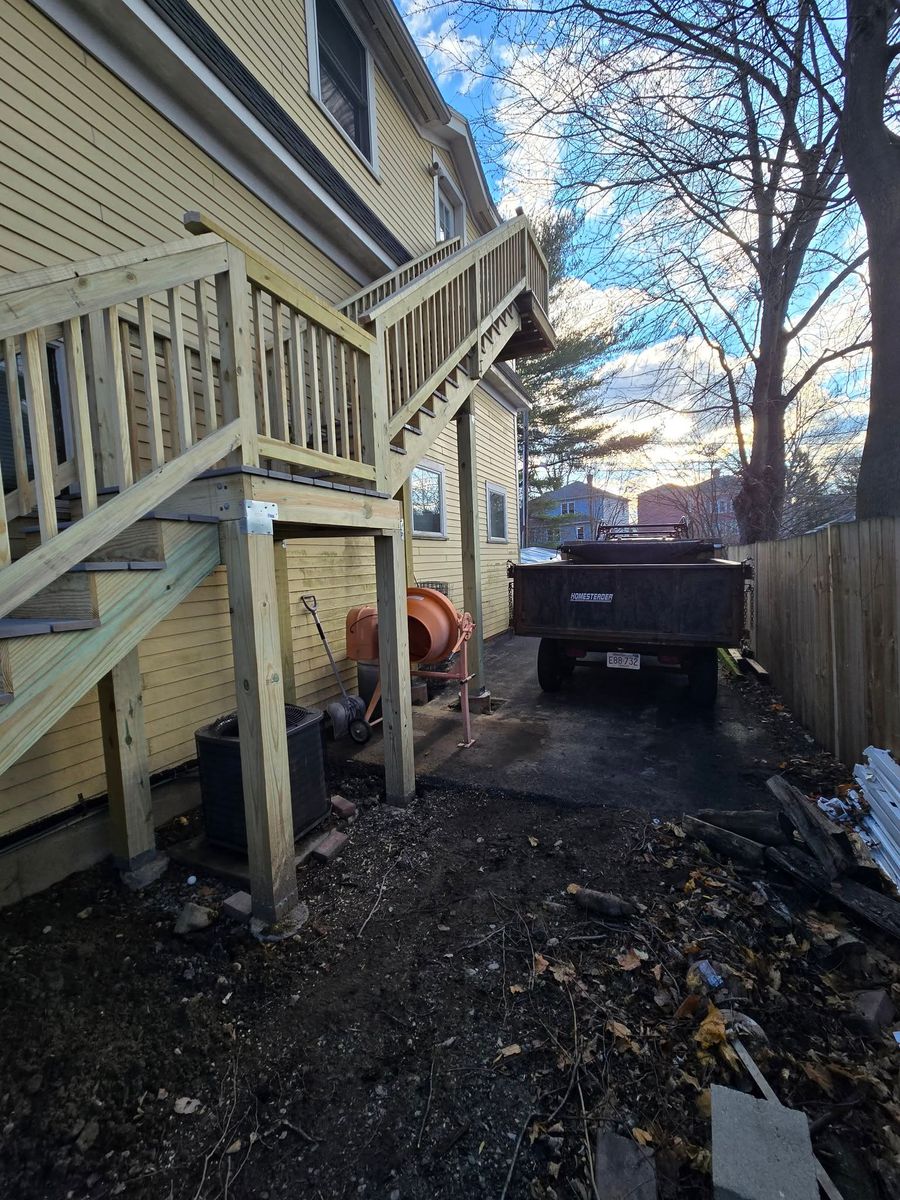 Carpentry for Eglin Construction in Georgetown, MA