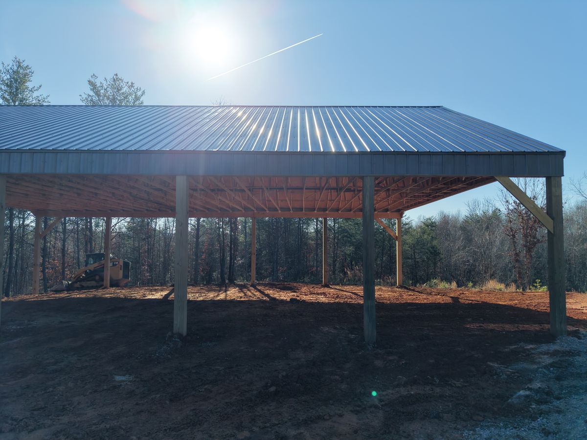 Site Preparation for Brannon's Construction in Riceville,  TN